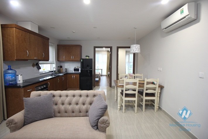 Furnished two bedrooms apartment for rent in Ciputra compound, Tay Ho district, Ha Noi